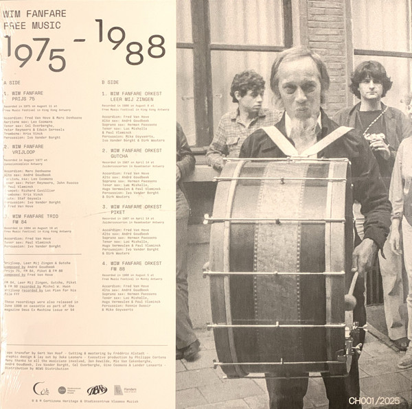 WIM fanfare - Free Music 1975-1988 | Cortizona Heritage (CH001/2025) - 2 WIM fanfare - Free Music 1975-1988 | Cortizona Heritage (CH001/2025) - 2