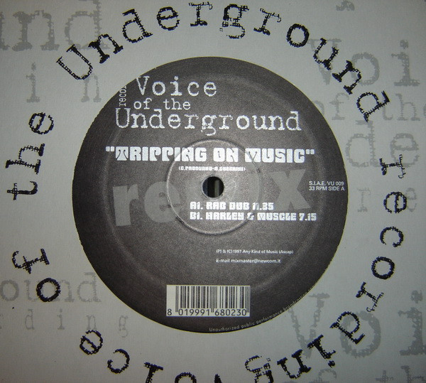 Mixmaster - Tripping On Music | V.O.T.U. Records (Voice Of The Underground Records) (VU 009)
