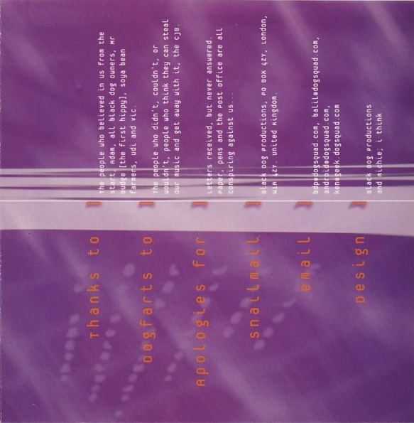 The Black Dog - Spanners | Warp Records (PUP CD1) - 4