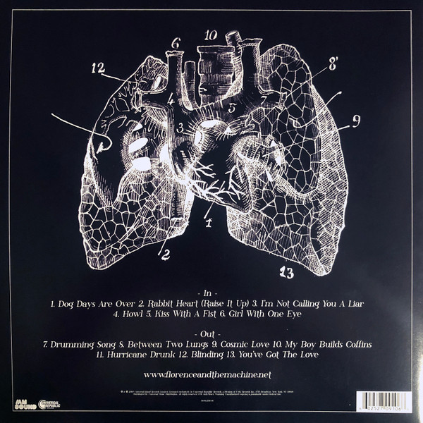 Florence And The Machine - Lungs | Universal Republic Records (B0014716-01) - 2 Florence And The Machine - Lungs | Universal Republic Records (B0014716-01) - 2