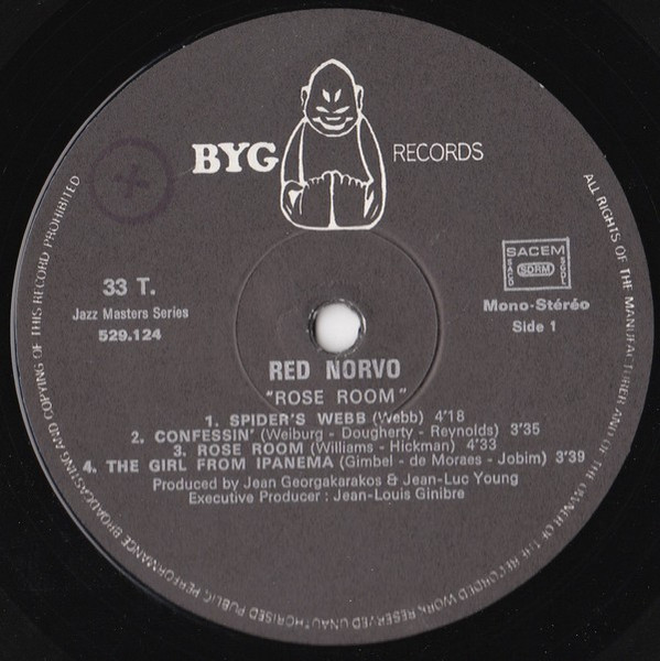 Red Norvo - Rose Room | BYG Records (BYG 529 124) - 3 Red Norvo - Rose Room | BYG Records (BYG 529 124) - 3