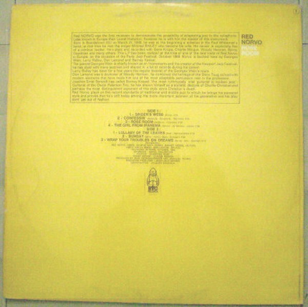 Red Norvo - Rose Room | BYG Records (BYG 529 124) - 2 Red Norvo - Rose Room | BYG Records (BYG 529 124) - 2