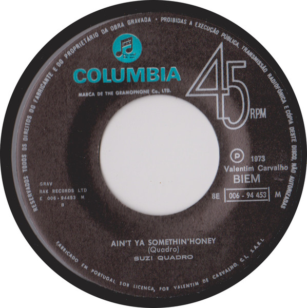 Suzi Quatro - Can The Can | Columbia (8E 006-94453 MF) - 4