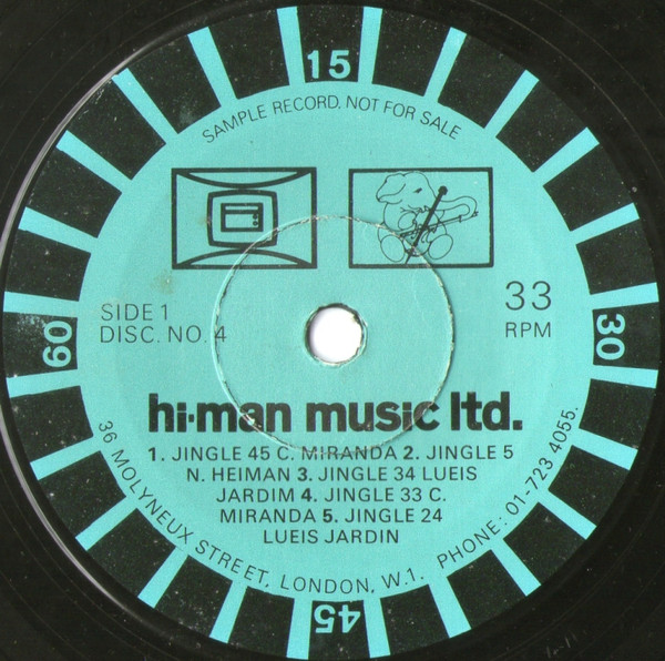 Carlos Miranda , Nachum Heiman , Luis Jardim - Record 4: Mood - Driving | hi-man music limited (4) - 3 Carlos Miranda , Nachum Heiman , Luis Jardim - Record 4: Mood - Driving | hi-man music limited (4) - 3