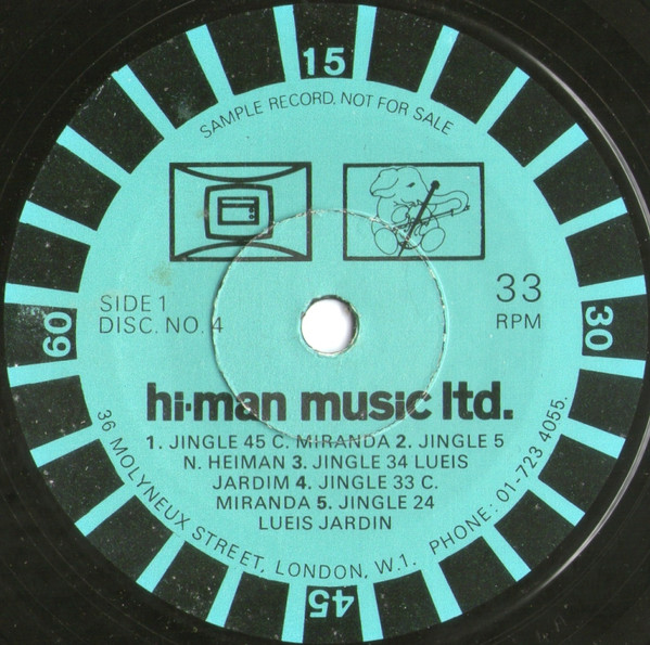 Carlos Miranda , Nachum Heiman , Luis Jardim - Record 4: Mood - Driving | hi-man music limited (4) - 4 Carlos Miranda , Nachum Heiman , Luis Jardim - Record 4: Mood - Driving | hi-man music limited (4) - 4
