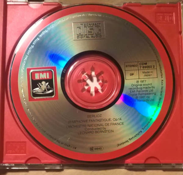 Hector Berlioz - Orchestre National De France , Leonard Bernstein - Symphonie Fantastique | Angel Records (CDM 7 69002 2) - 3