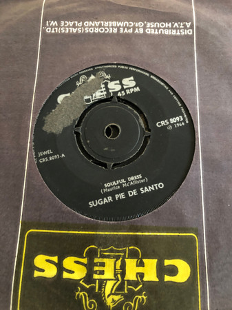 Sugar Pie DeSanto - Soulful Dress / There's Gonna Be Trouble | Chess (CRS 8093) - 2