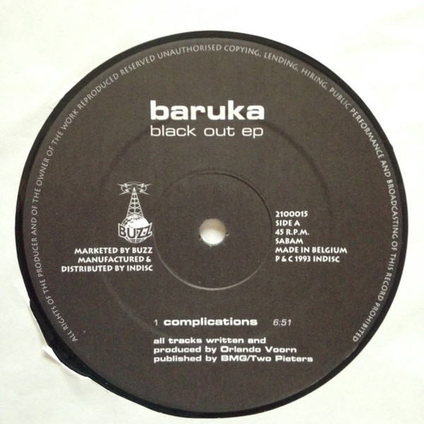 Baruka - Black Out EP | Buzz (2100015) - 3 Baruka - Black Out EP | Buzz (2100015) - 3