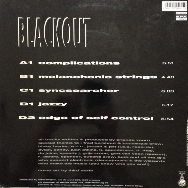 Baruka - Black Out EP | Buzz (2100015) - 2 Baruka - Black Out EP | Buzz (2100015) - 2