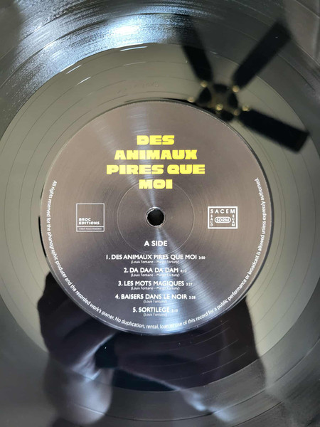 Ysé Grospiron & Louis Fontaine - Des Animaux Pires Que Moi | Broc Recordz (DAPQM001) - 2 Ysé Grospiron & Louis Fontaine - Des Animaux Pires Que Moi | Broc Recordz (DAPQM001) - 2