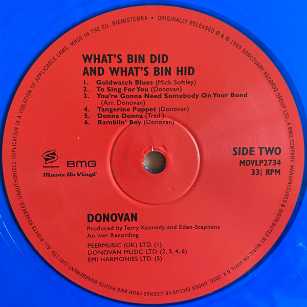 Donovan - What's Bin Did And What's Bin Hid | Music On Vinyl (MOVLP2734) - 3