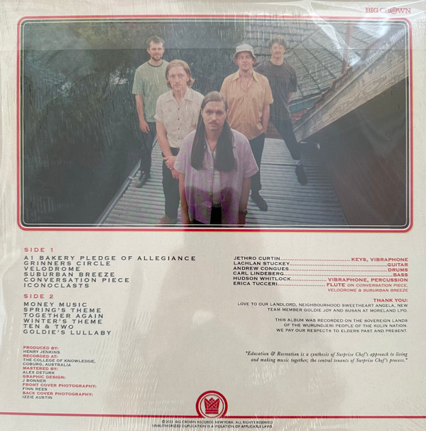 Surprise Chef - Education & Recreation | Big Crown Records (BC126-LP) - 2 Surprise Chef - Education & Recreation | Big Crown Records (BC126-LP) - 2
