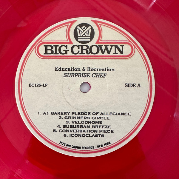 Surprise Chef - Education & Recreation | Big Crown Records (BC126-LP) - 3 Surprise Chef - Education & Recreation | Big Crown Records (BC126-LP) - 3