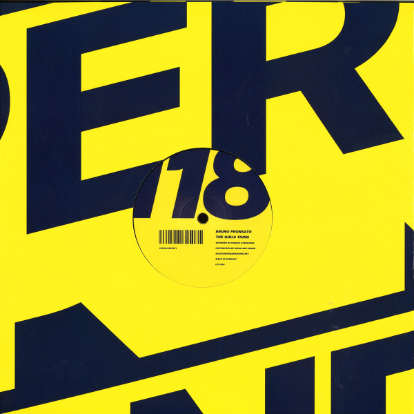 Bruno Pronsato - The Girls Thing | Perlon (PERL118)