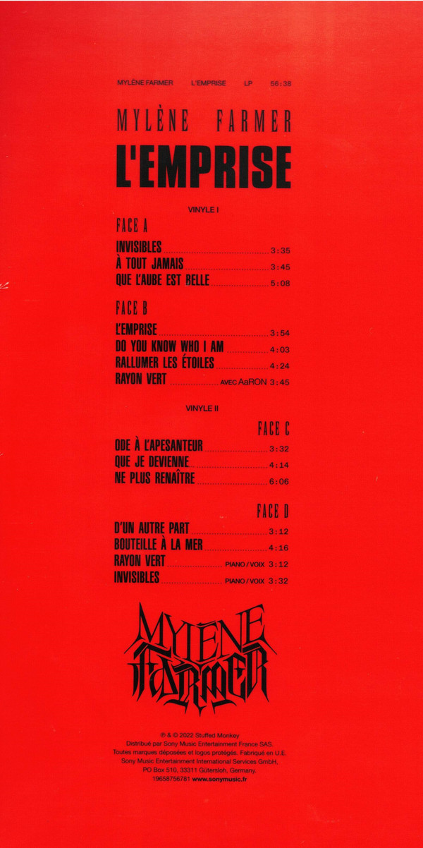 Mylène Farmer - L'emprise | Stuffed Monkey (19658756781) - 3 Mylène Farmer - L'emprise | Stuffed Monkey (19658756781) - 3