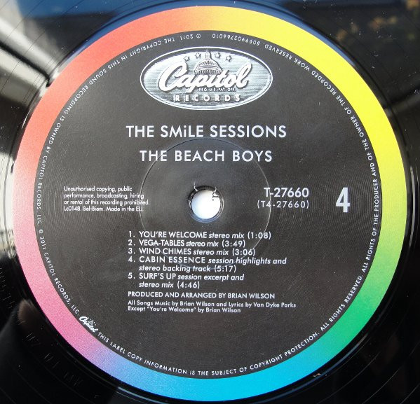The Beach Boys - Smile Sessions | Capitol Records (T 2580) - 4