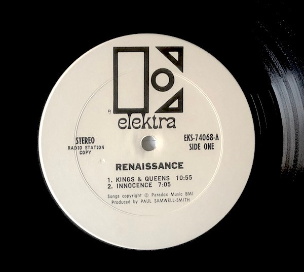 Renaissance - Renaissance | Elektra (EKS-74068) - 3
