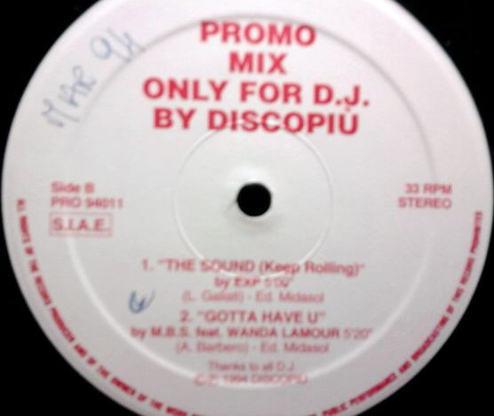 Various - Promo Mix Only For D.J. By Discopiu' | Disco Più SRL (PRO 94011) - main Various - Promo Mix Only For D.J. By Discopiu' | Disco Più SRL (PRO 94011) - main