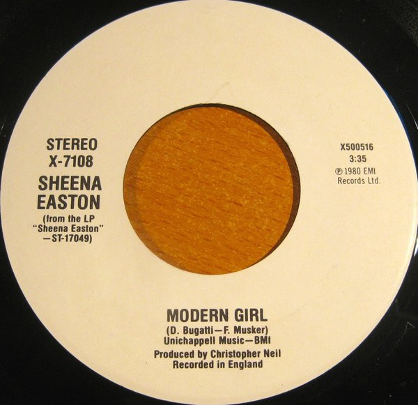 Sheena Easton - Morning Train (Nine To Five) | Capitol Records (X-7108) - main
