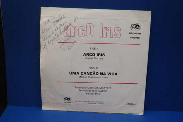 Arco Iris - Arco-Iris | RPE Editores (RPE 00.004) - 2