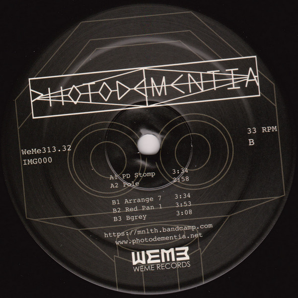 Photodementia - IMG000 | WéMè Records (WeMe313.32) - 4