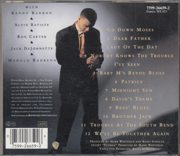 Mark Whitfield - Patrice | Warner Bros. Records (7599-26659-2) - main