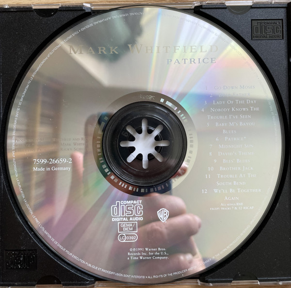Mark Whitfield - Patrice | Warner Bros. Records (7599-26659-2) - 2