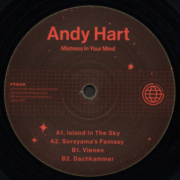 Andy Hart - Mistress In Your Mind | Voyage Recordings (VYG06) - 4 Andy Hart - Mistress In Your Mind | Voyage Recordings (VYG06) - 4