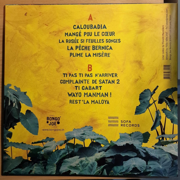 Alain Peters - Rest' La Maloya | Les Disques Bongo Joe (BJR007) - 2 Alain Peters - Rest' La Maloya | Les Disques Bongo Joe (BJR007) - 2