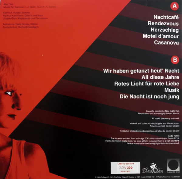 Collage - Motel D’amour | The Outer Edge (EDGE-032) - 2