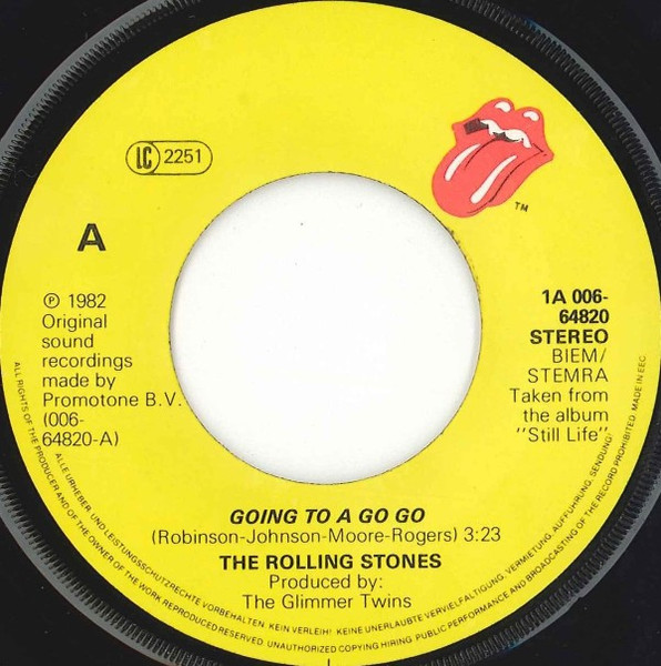 The Rolling Stones - Going To A Go Go (Live) | Rolling Stones Records (1A 006-64820) - 3 The Rolling Stones - Going To A Go Go (Live) | Rolling Stones Records (1A 006-64820) - 3