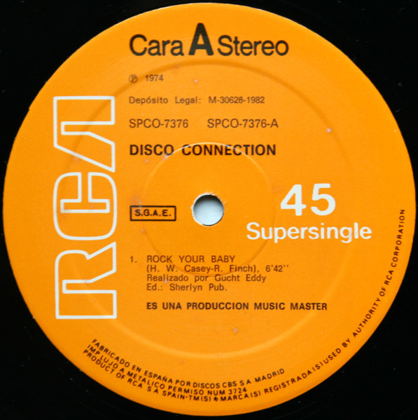 Disco Connection - Rock Your Baby | RCA (SPCO-7376) - 3