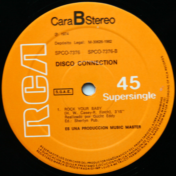 Disco Connection - Rock Your Baby | RCA (SPCO-7376) - 4
