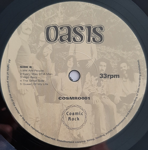 Oasis - Oasis | Cosmic Rock (COSMRO001) - 4 Oasis - Oasis | Cosmic Rock (COSMRO001) - 4