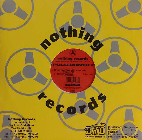 Pulsedriver - Timemachine | Nothing Records (nothing 009) - 2