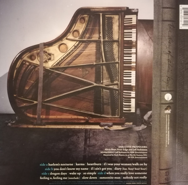 Alicia Keys - The Diary Of  Alicia Keys | J Records (82876-55712-1) - 2