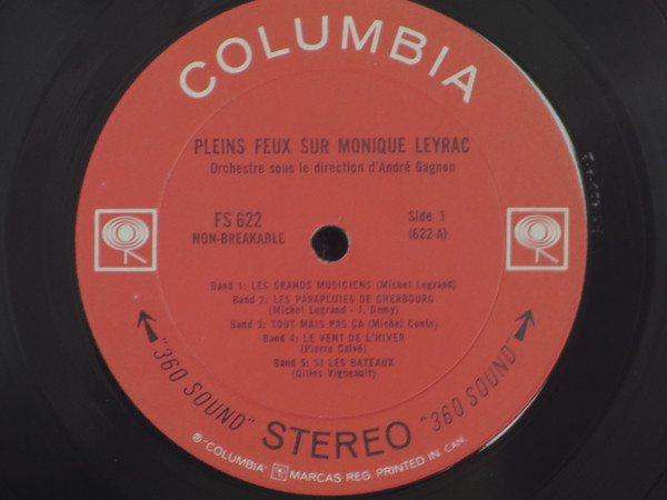 Monique Leyrac - Pleins Feux Sur | Columbia (FS 622) - 3
