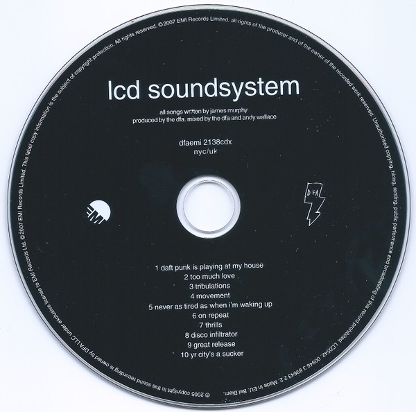 LCD Soundsystem - LCD Soundsystem | DFA (dfaemi 2138cdx) - 3