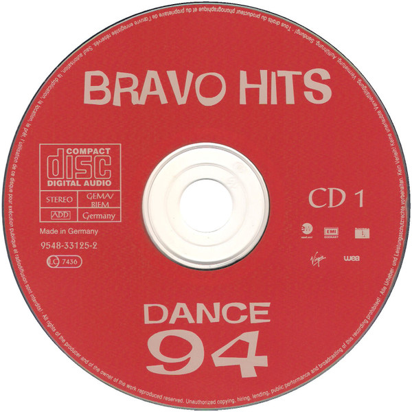 Various - Bravo Hits Best Of '94 | EastWest (9548-33125-2) - 4