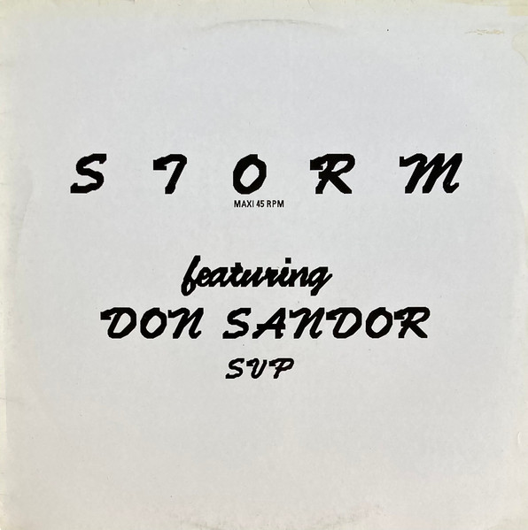 Storm Featuring Don Sandor - S'il Vous Plaît | Not On Label (VO 274) - main