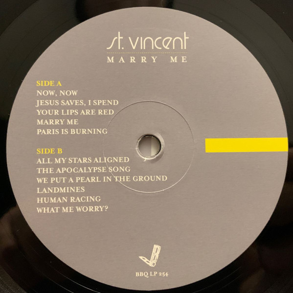 St. Vincent - Marry Me | Beggars Banquet (BBQLP 254) - 4