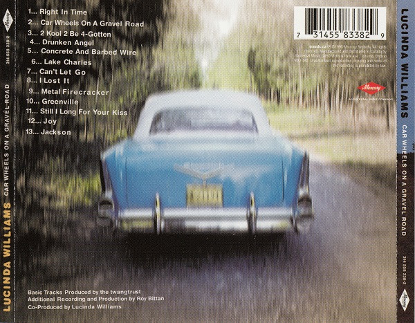 Lucinda Williams - Car Wheels On A Gravel Road | Mercury (314 558 338-2) - 2 Lucinda Williams - Car Wheels On A Gravel Road | Mercury (314 558 338-2) - 2