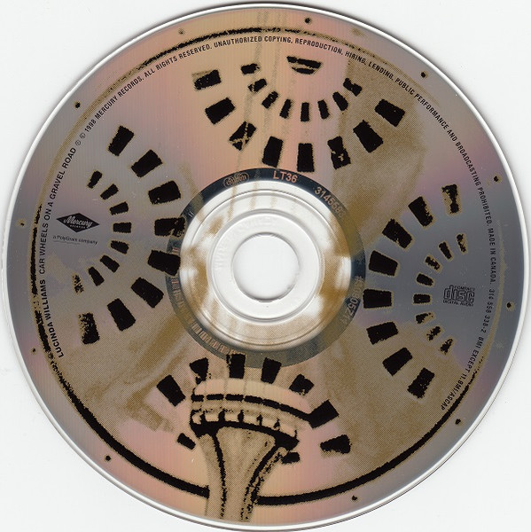 Lucinda Williams - Car Wheels On A Gravel Road | Mercury (314 558 338-2) - 3 Lucinda Williams - Car Wheels On A Gravel Road | Mercury (314 558 338-2) - 3
