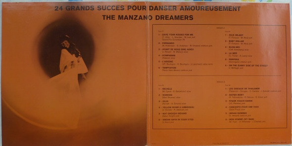 The Manzano Dreamers - 24 Grands Succès Pour Danser... Amoureusement | Vogue (DP. 72) - 3 The Manzano Dreamers - 24 Grands Succès Pour Danser... Amoureusement | Vogue (DP. 72) - 3