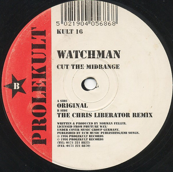 Watchman - Cut The Midrange | Prolekult (KULT 16)
