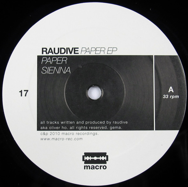 Raudive - Paper EP | Macro (MACRO M17) - 2