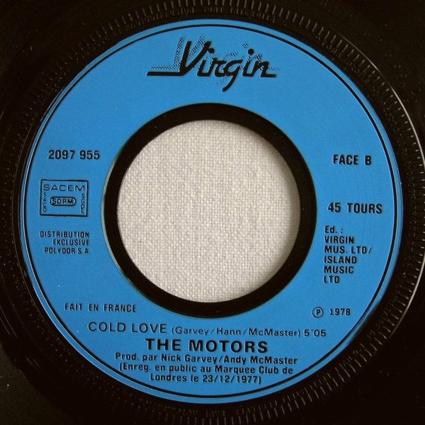 The Motors - Airport | Virgin (2097 955) - 4