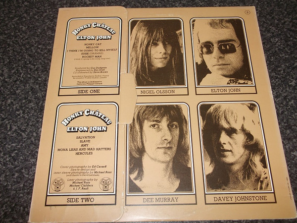 Elton John - Honky Château | DJM Records (8E 062-93508) - 3