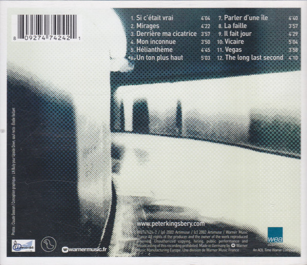 Peter Kingsbery - Mon Inconnue | WEA Music (092747424-2) - 3 Peter Kingsbery - Mon Inconnue | WEA Music (092747424-2) - 3