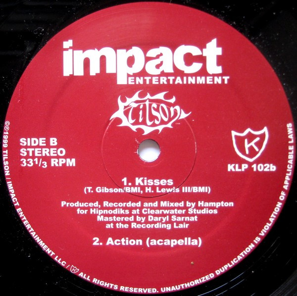 Tilson - Action / Kisses | K (KLP 102) - 3